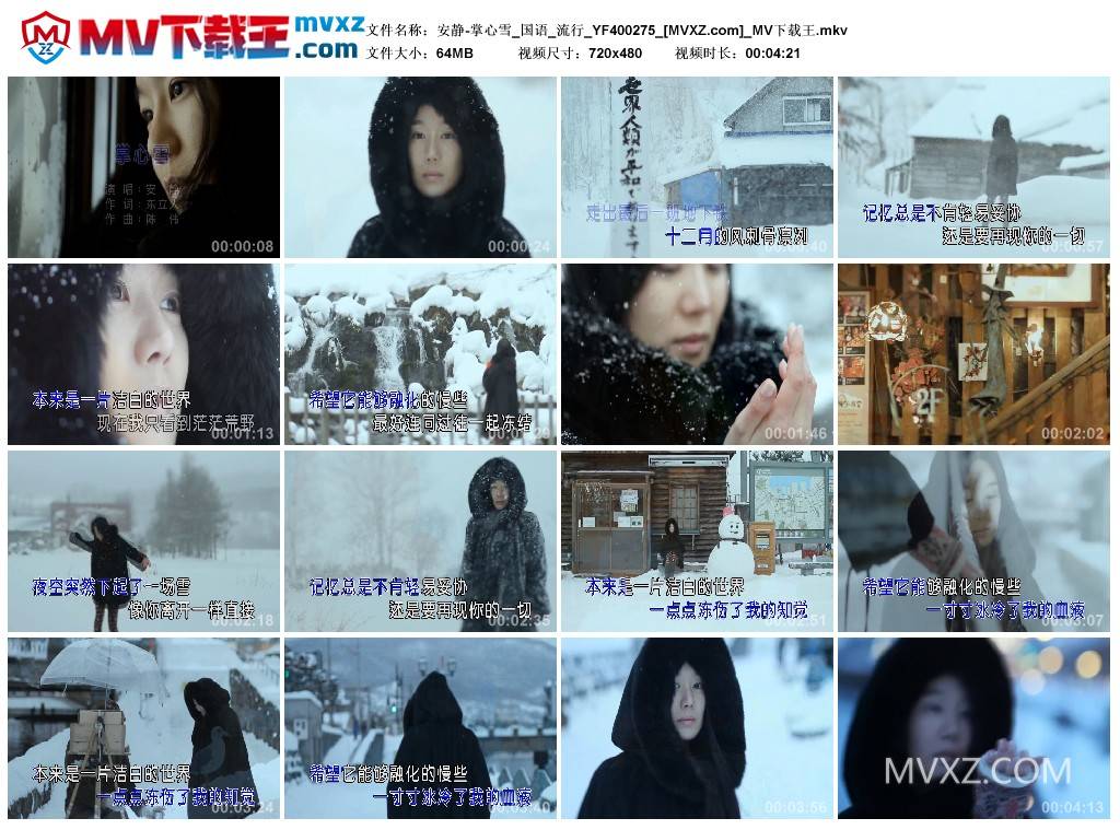 安静-掌心雪_国语_流行_YF400275